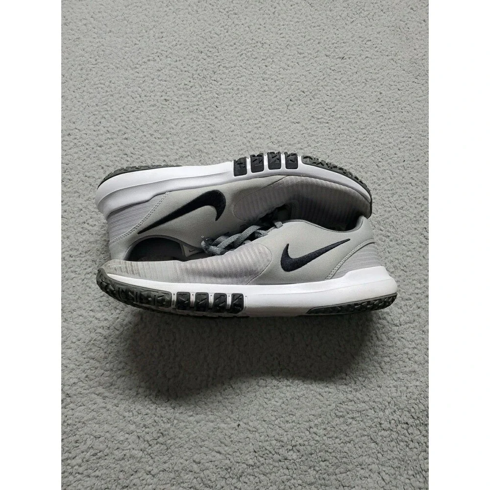 Nike Flex Control 4 White Running Shoes Sneakers Mens Size 9.5